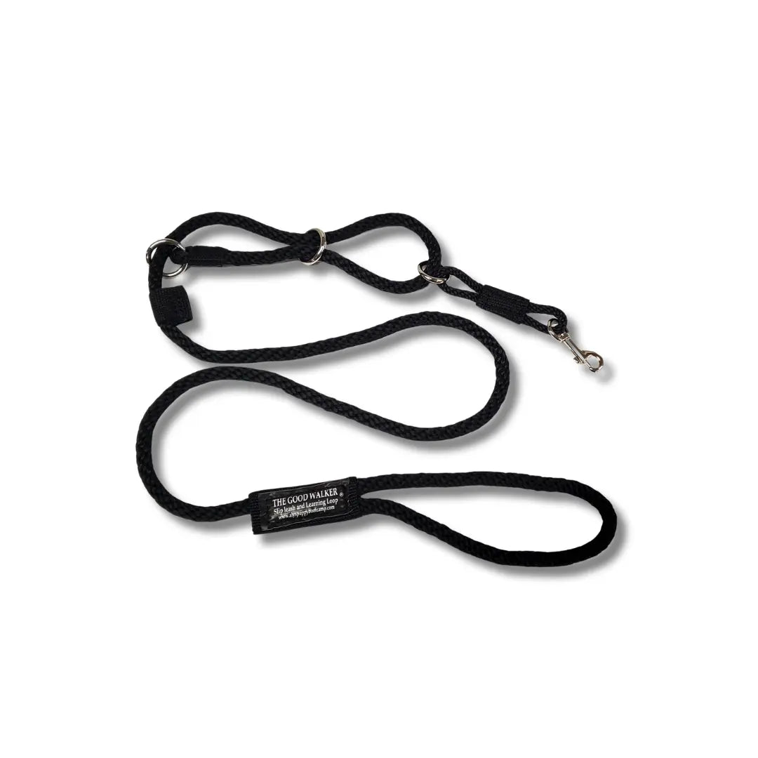 Good Walker Leash 3/8" x 5' - Dual-Function Dog Training Tool