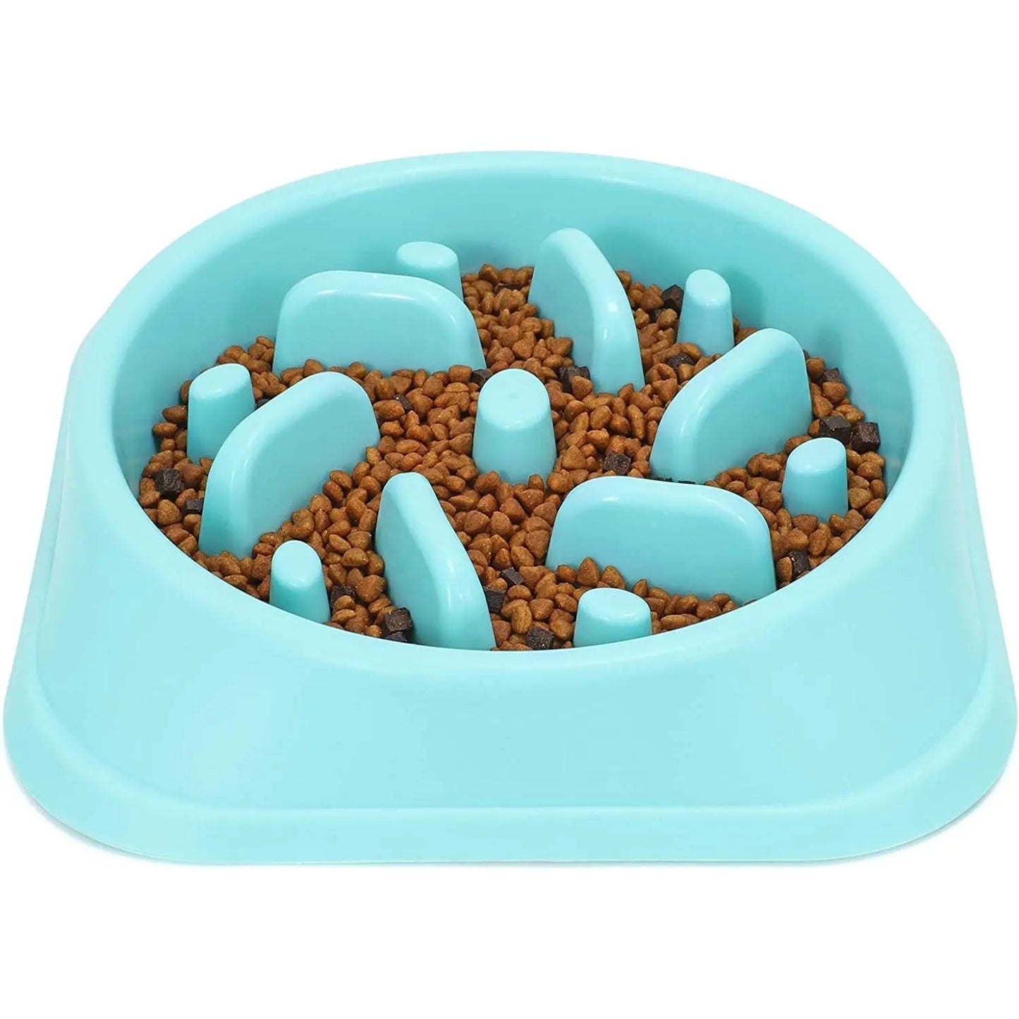Large Dog Slow Feeder Bowl, Food-Safe Anti-Choke Puzzle Design
