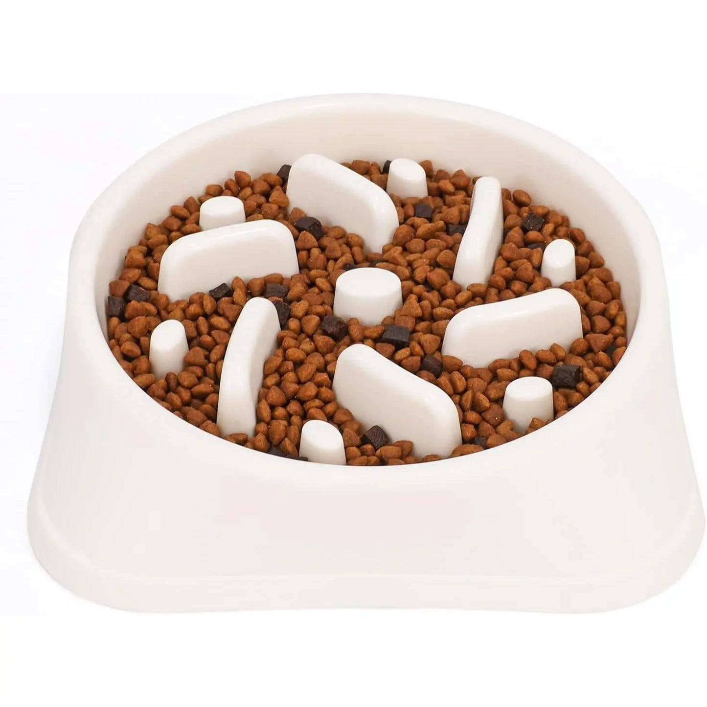 Large Dog Slow Feeder Bowl, Food-Safe Anti-Choke Puzzle Design
