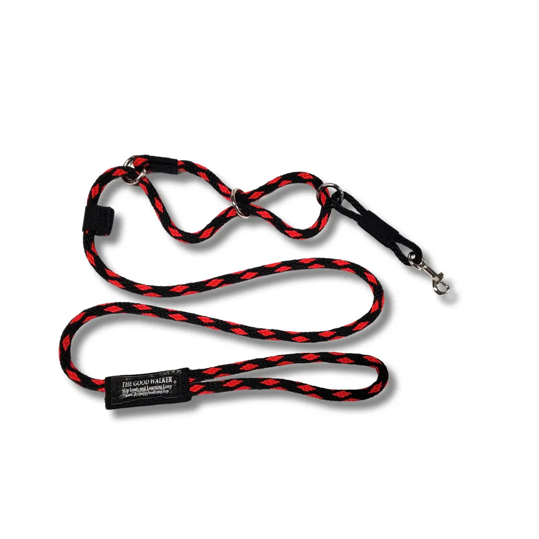 Good Walker Leash 3/8" x 5' - Dual-Function Dog Training Tool